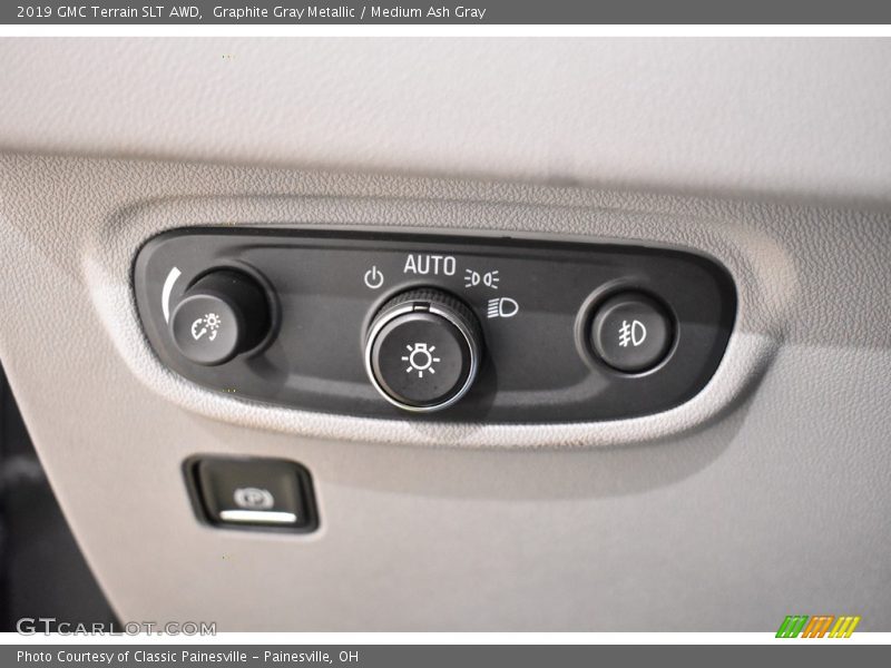 Graphite Gray Metallic / Medium Ash Gray 2019 GMC Terrain SLT AWD
