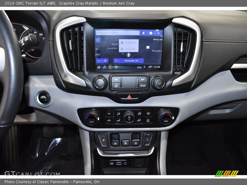 Graphite Gray Metallic / Medium Ash Gray 2019 GMC Terrain SLT AWD