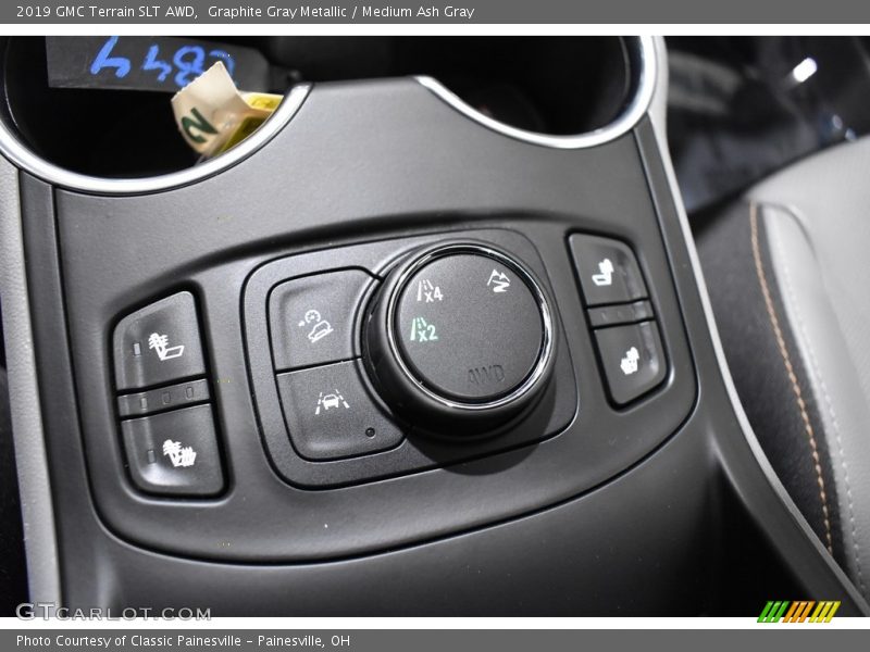 Graphite Gray Metallic / Medium Ash Gray 2019 GMC Terrain SLT AWD