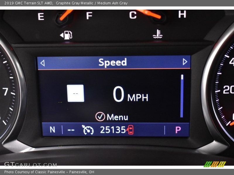 Graphite Gray Metallic / Medium Ash Gray 2019 GMC Terrain SLT AWD