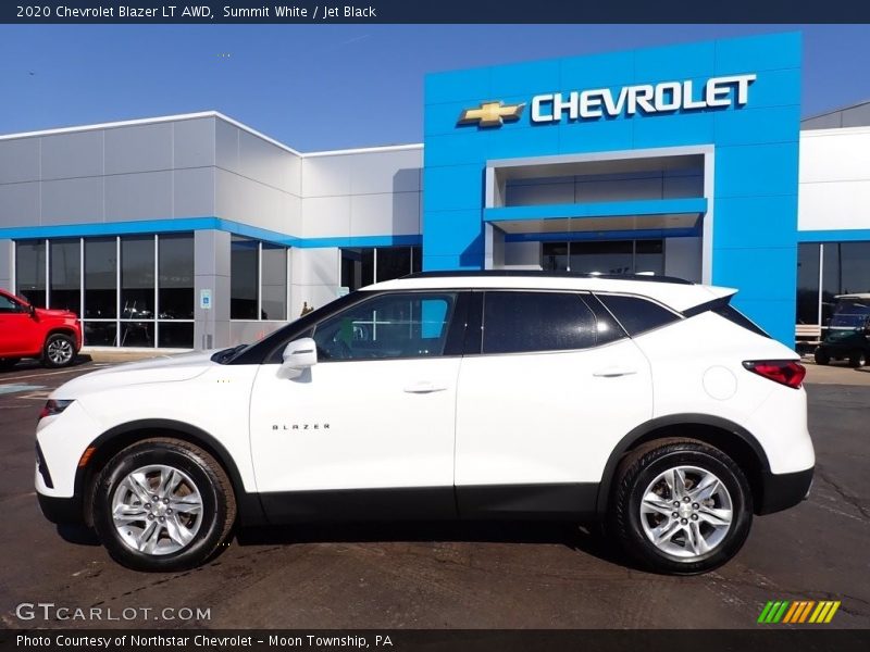 Summit White / Jet Black 2020 Chevrolet Blazer LT AWD