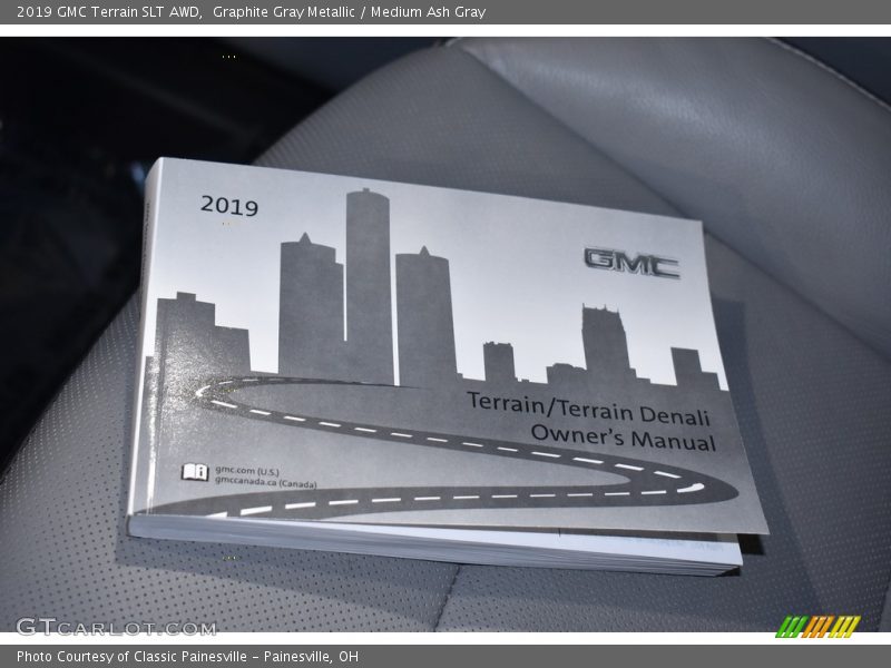 Graphite Gray Metallic / Medium Ash Gray 2019 GMC Terrain SLT AWD