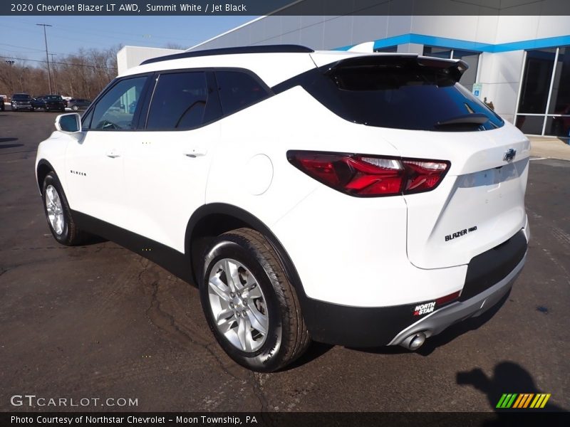 Summit White / Jet Black 2020 Chevrolet Blazer LT AWD