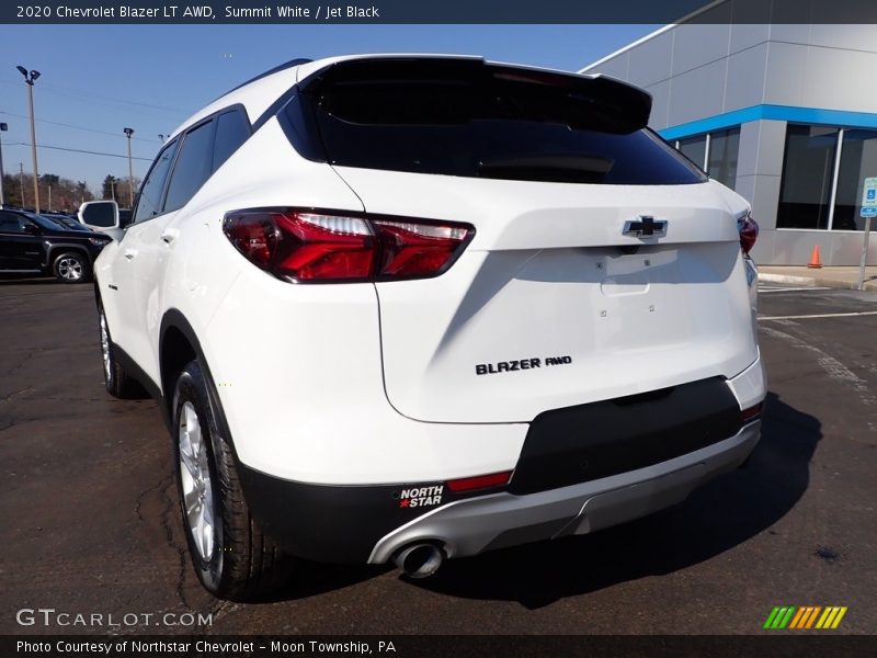 Summit White / Jet Black 2020 Chevrolet Blazer LT AWD
