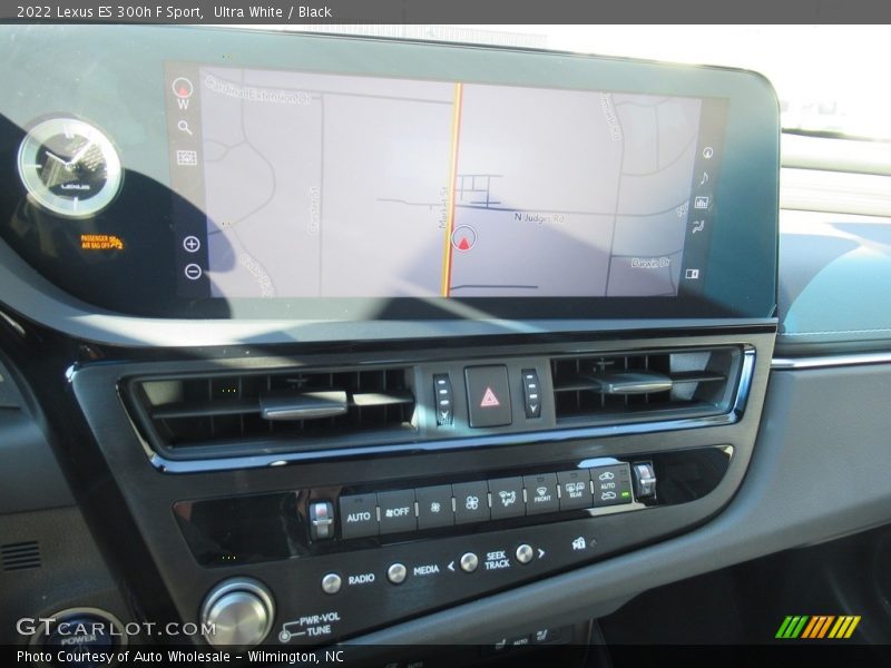 Navigation of 2022 ES 300h F Sport