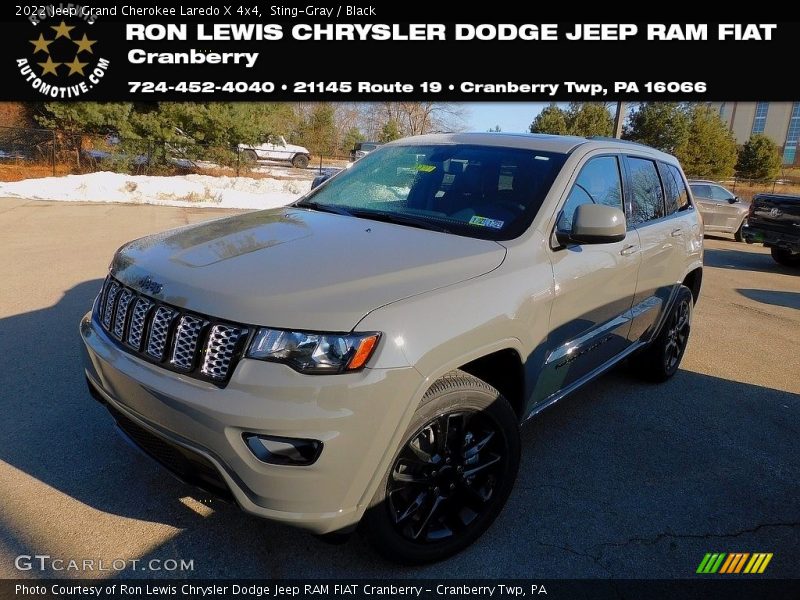 Sting-Gray / Black 2022 Jeep Grand Cherokee Laredo X 4x4