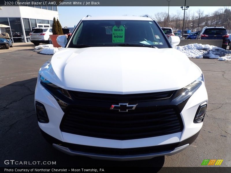 Summit White / Jet Black 2020 Chevrolet Blazer LT AWD