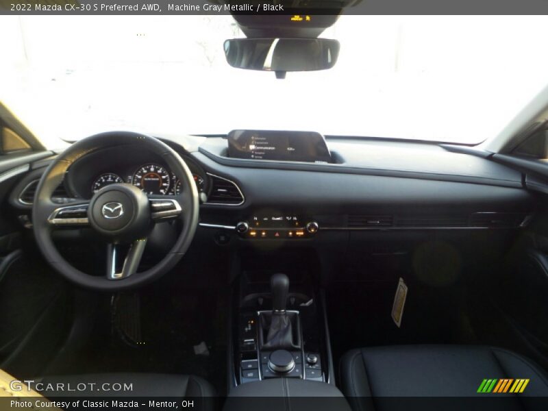 Machine Gray Metallic / Black 2022 Mazda CX-30 S Preferred AWD