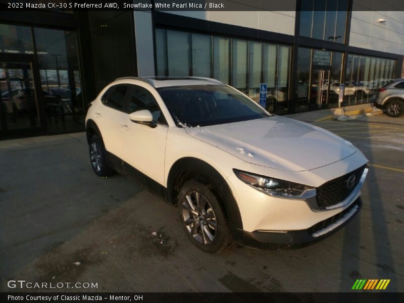 Front 3/4 View of 2022 CX-30 S Preferred AWD