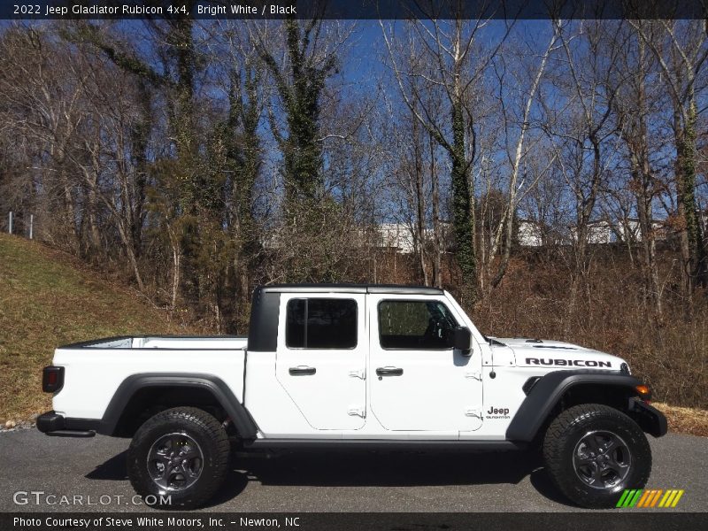 Bright White / Black 2022 Jeep Gladiator Rubicon 4x4