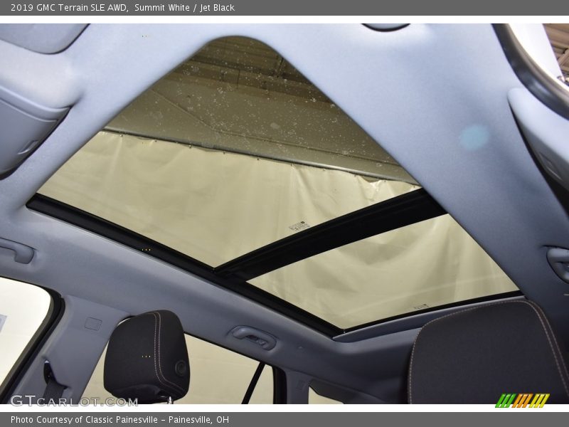 Summit White / Jet Black 2019 GMC Terrain SLE AWD