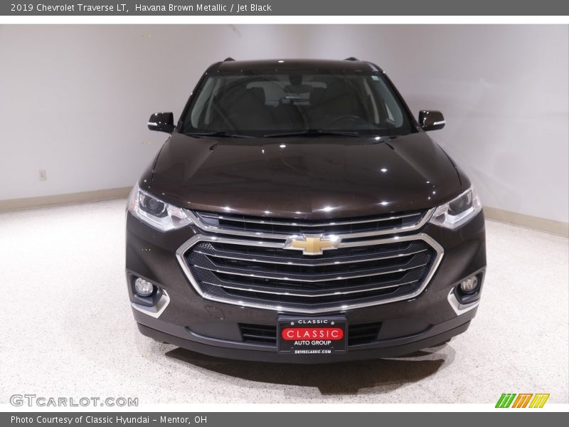 Havana Brown Metallic / Jet Black 2019 Chevrolet Traverse LT