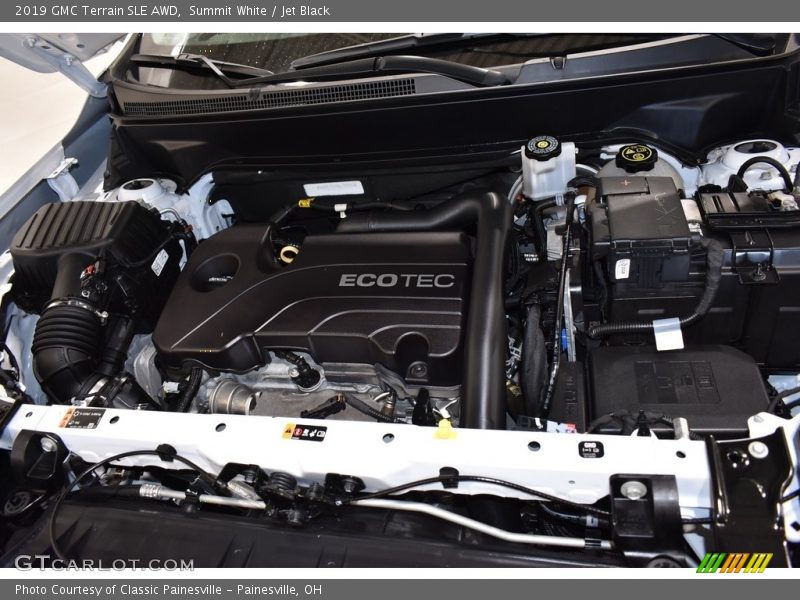 Summit White / Jet Black 2019 GMC Terrain SLE AWD