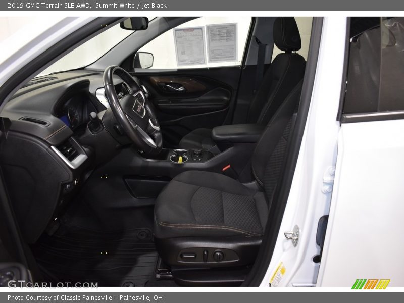 Summit White / Jet Black 2019 GMC Terrain SLE AWD
