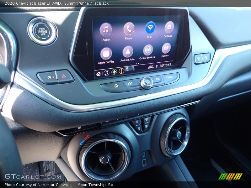Summit White / Jet Black 2020 Chevrolet Blazer LT AWD