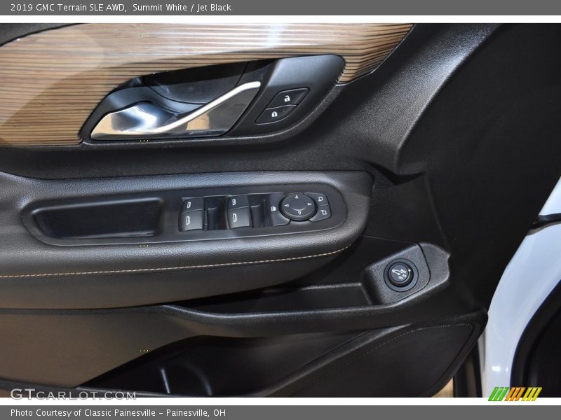Summit White / Jet Black 2019 GMC Terrain SLE AWD