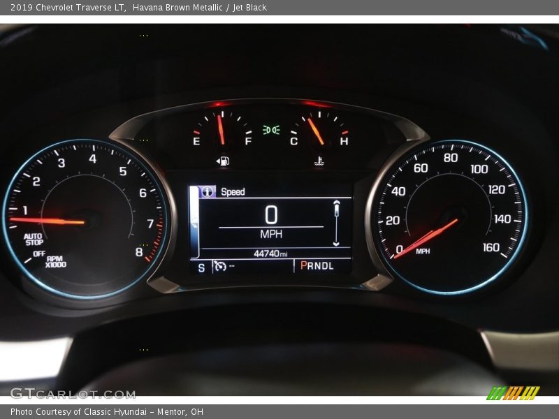 Havana Brown Metallic / Jet Black 2019 Chevrolet Traverse LT