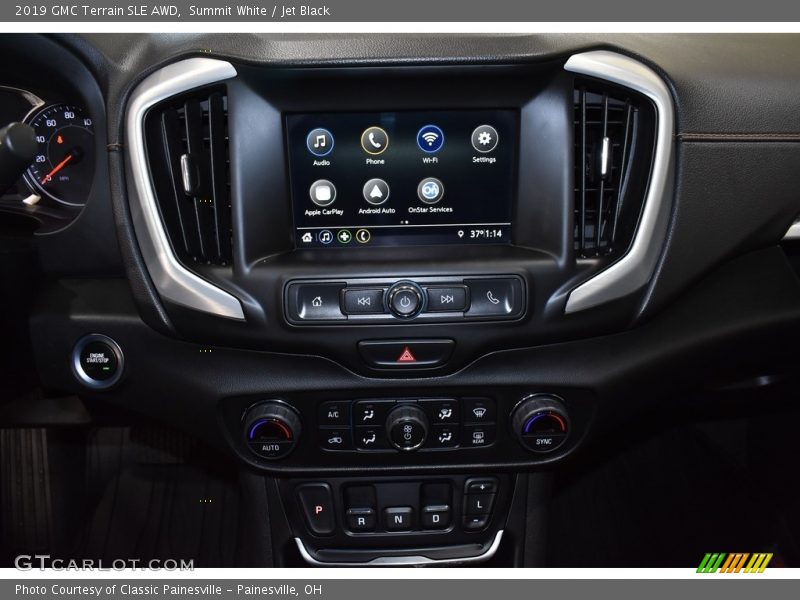 Summit White / Jet Black 2019 GMC Terrain SLE AWD