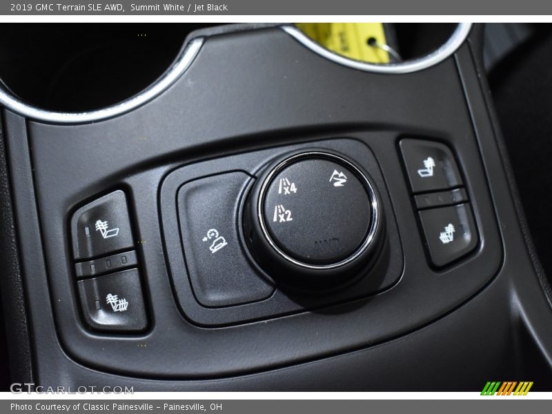Summit White / Jet Black 2019 GMC Terrain SLE AWD