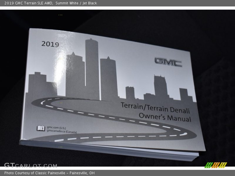 Summit White / Jet Black 2019 GMC Terrain SLE AWD
