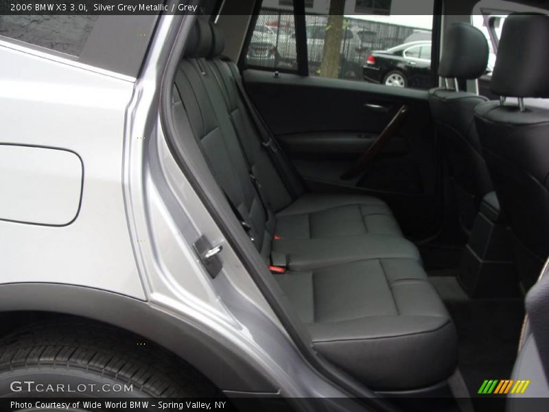 Silver Grey Metallic / Grey 2006 BMW X3 3.0i