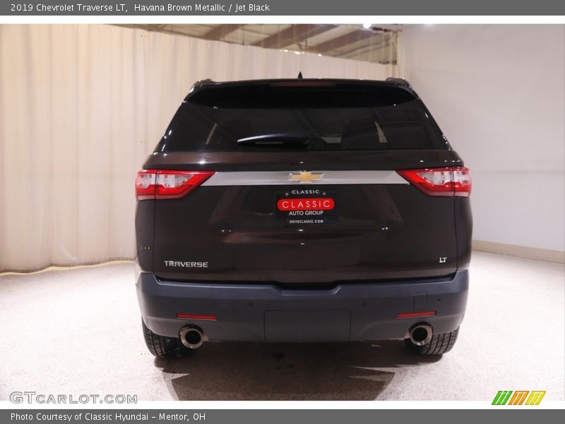 Havana Brown Metallic / Jet Black 2019 Chevrolet Traverse LT