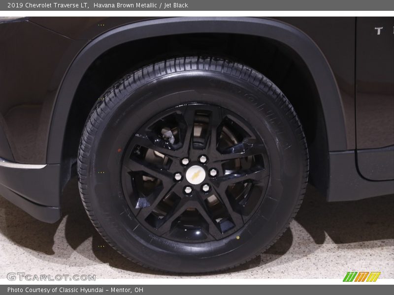 Havana Brown Metallic / Jet Black 2019 Chevrolet Traverse LT