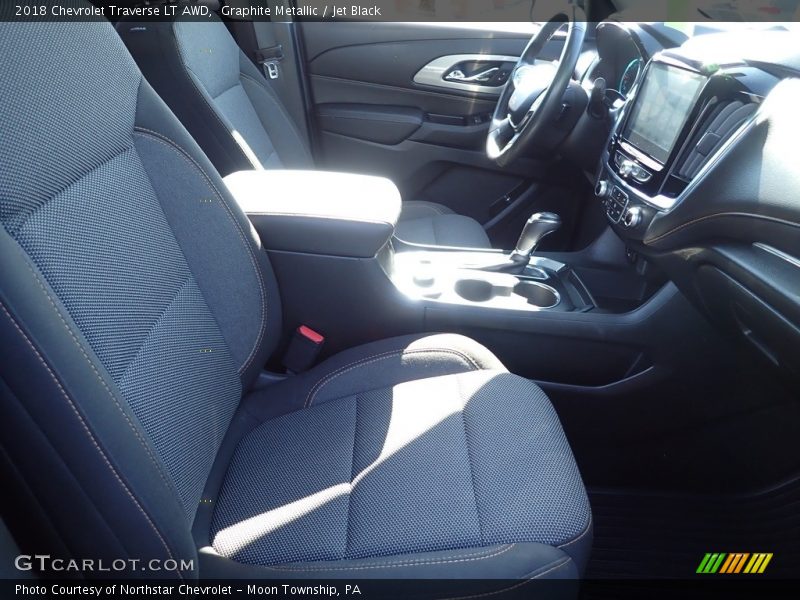 Graphite Metallic / Jet Black 2018 Chevrolet Traverse LT AWD