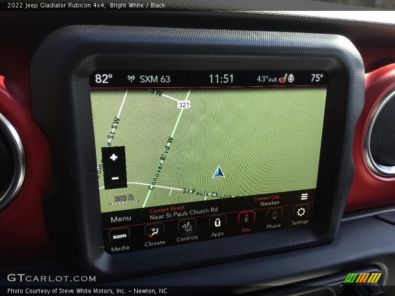 Bright White / Black 2022 Jeep Gladiator Rubicon 4x4