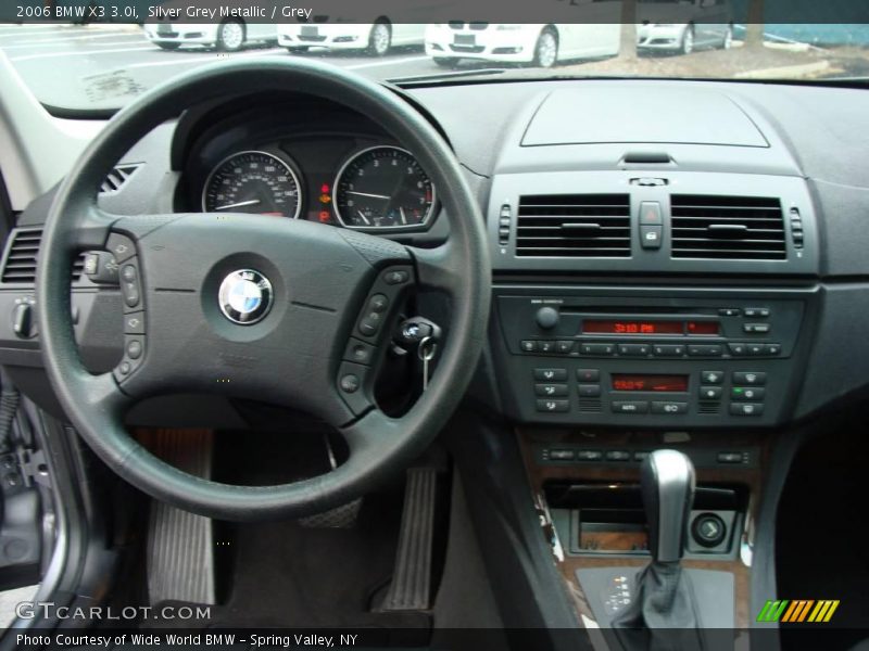 Silver Grey Metallic / Grey 2006 BMW X3 3.0i