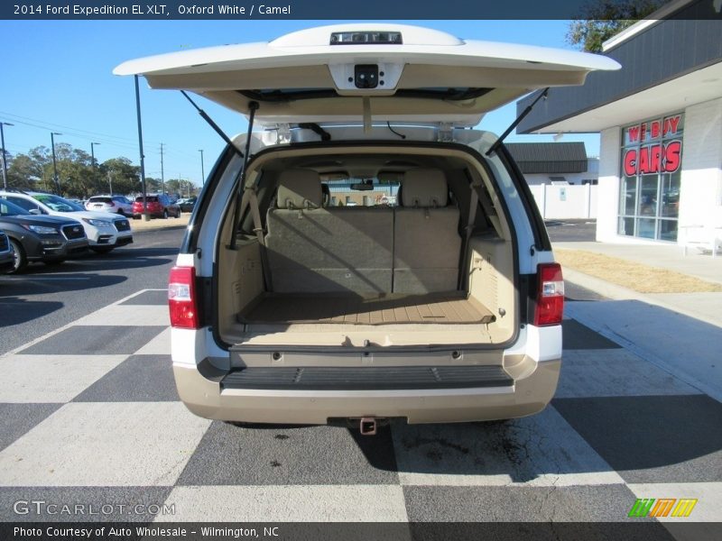 Oxford White / Camel 2014 Ford Expedition EL XLT
