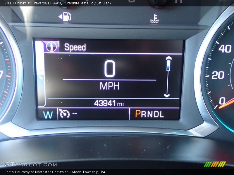 Graphite Metallic / Jet Black 2018 Chevrolet Traverse LT AWD