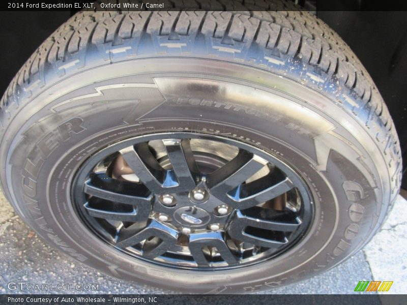 Oxford White / Camel 2014 Ford Expedition EL XLT