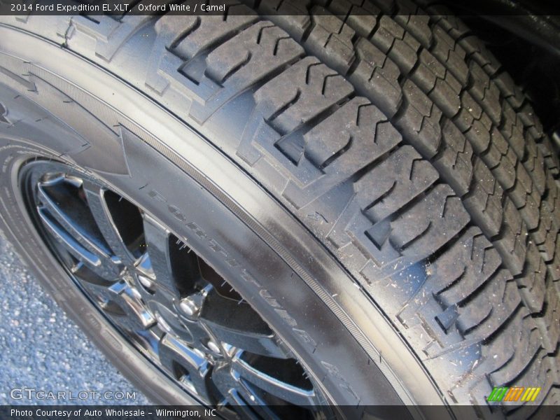 Oxford White / Camel 2014 Ford Expedition EL XLT