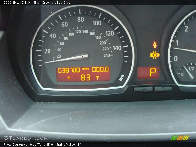 Silver Grey Metallic / Grey 2006 BMW X3 3.0i