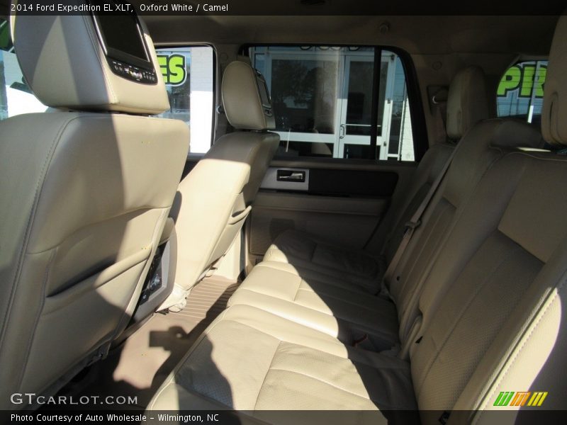 Oxford White / Camel 2014 Ford Expedition EL XLT