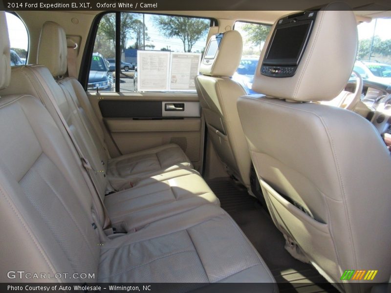 Oxford White / Camel 2014 Ford Expedition EL XLT