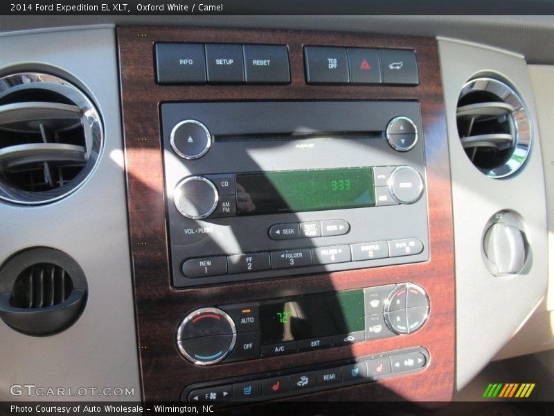 Oxford White / Camel 2014 Ford Expedition EL XLT