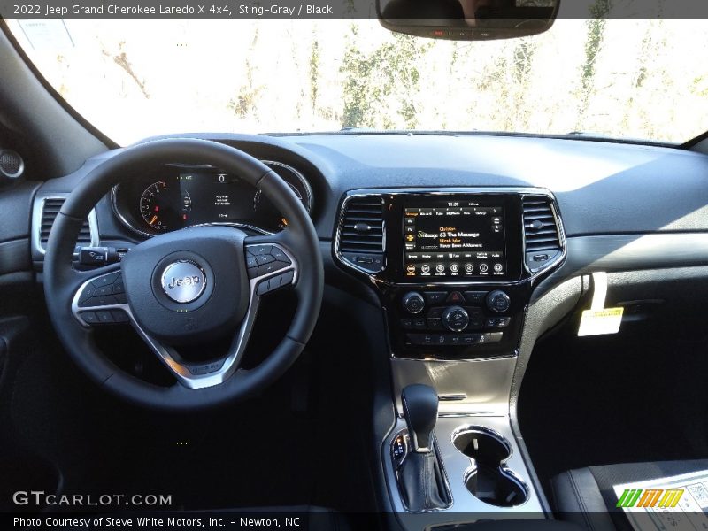 Dashboard of 2022 Grand Cherokee Laredo X 4x4