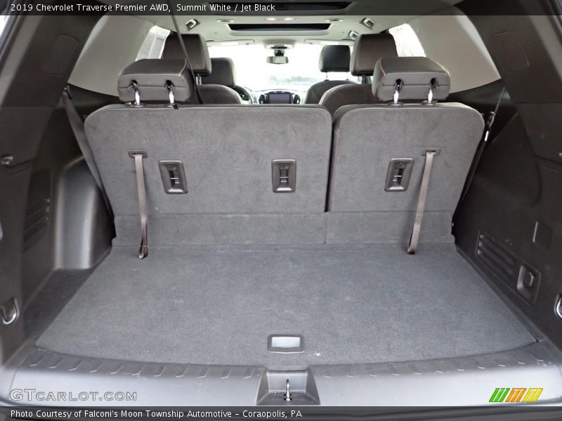 Summit White / Jet Black 2019 Chevrolet Traverse Premier AWD