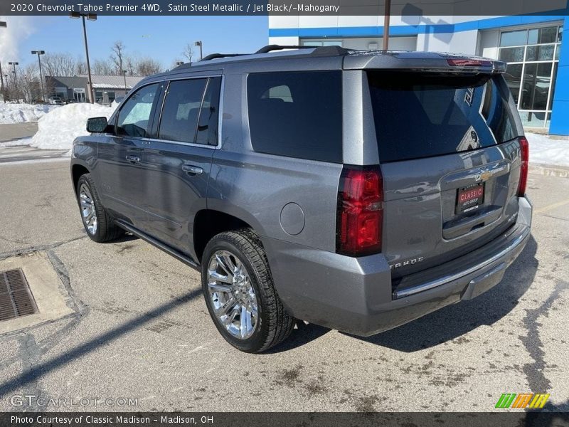 Satin Steel Metallic / Jet Black/­Mahogany 2020 Chevrolet Tahoe Premier 4WD