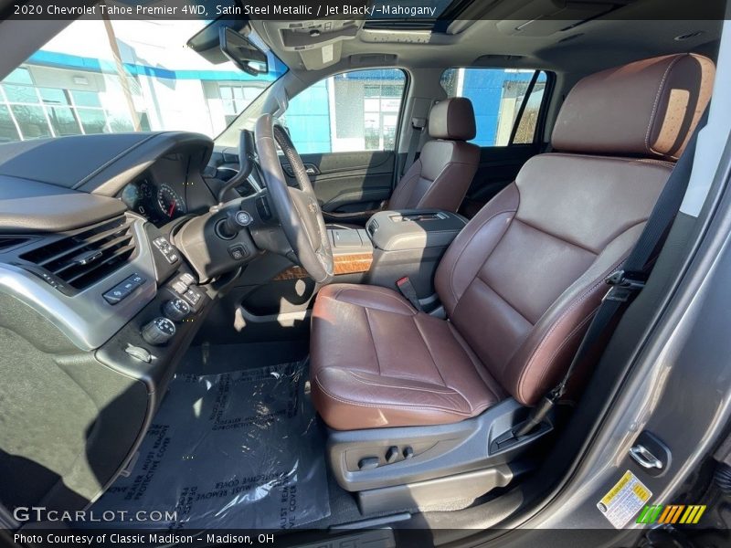  2020 Tahoe Premier 4WD Jet Black/­Mahogany Interior