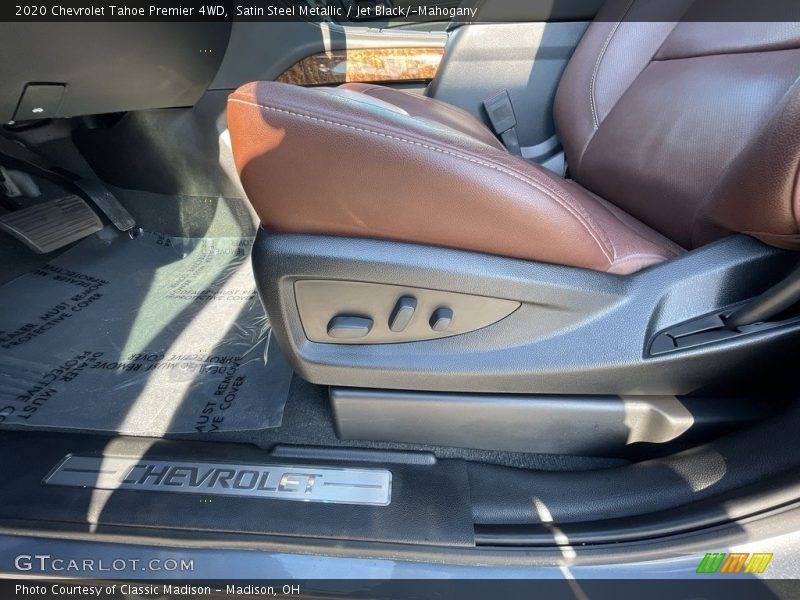 Satin Steel Metallic / Jet Black/­Mahogany 2020 Chevrolet Tahoe Premier 4WD