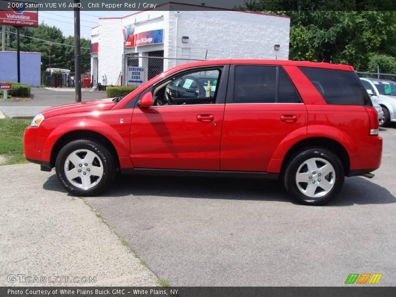 Chili Pepper Red / Gray 2006 Saturn VUE V6 AWD