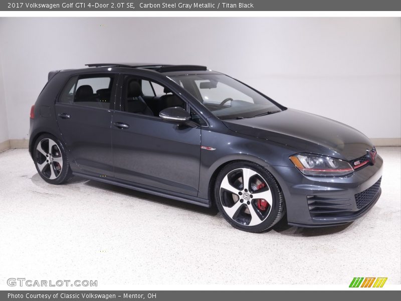  2017 Golf GTI 4-Door 2.0T SE Carbon Steel Gray Metallic
