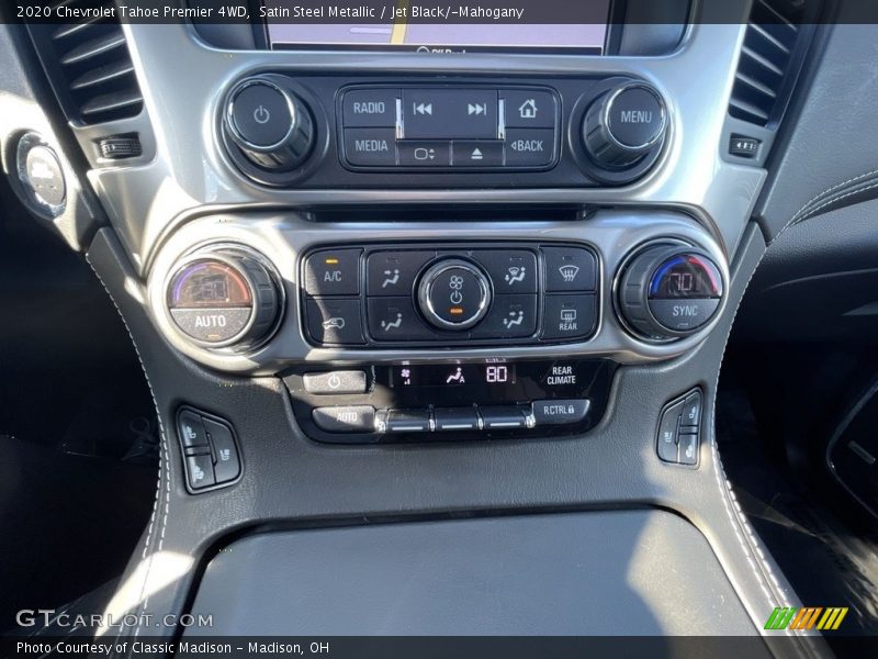 Controls of 2020 Tahoe Premier 4WD