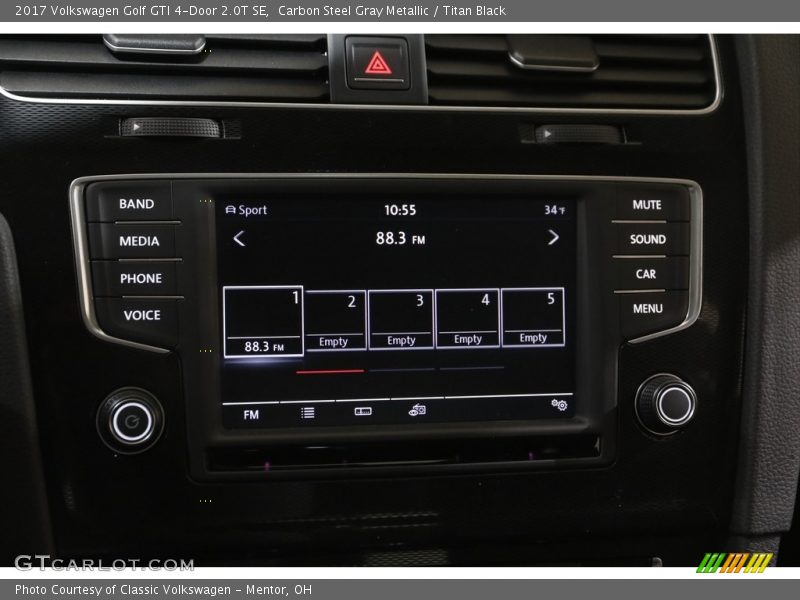 Audio System of 2017 Golf GTI 4-Door 2.0T SE