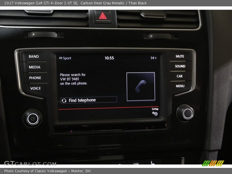 Controls of 2017 Golf GTI 4-Door 2.0T SE