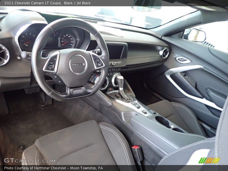  2021 Camaro LT Coupe Jet Black Interior
