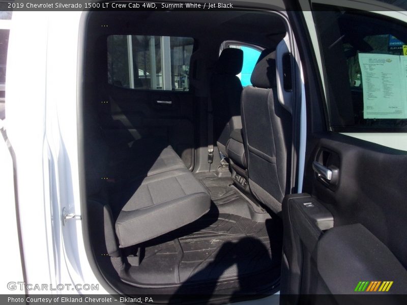 Summit White / Jet Black 2019 Chevrolet Silverado 1500 LT Crew Cab 4WD